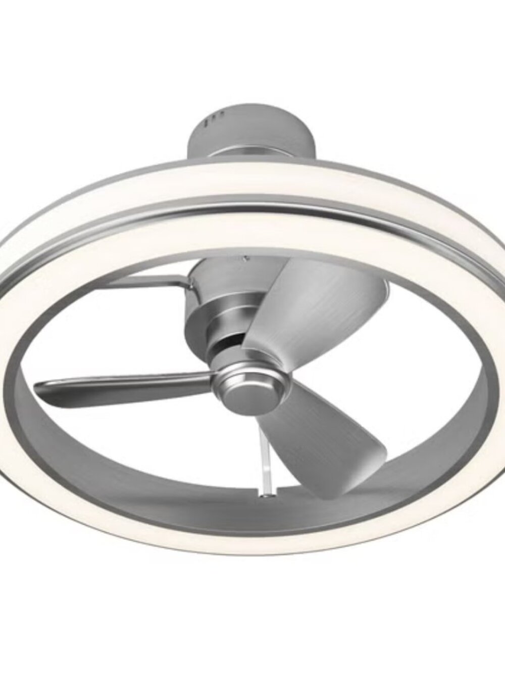 Artika Edwin 23" Fandelier Brushed Nickel